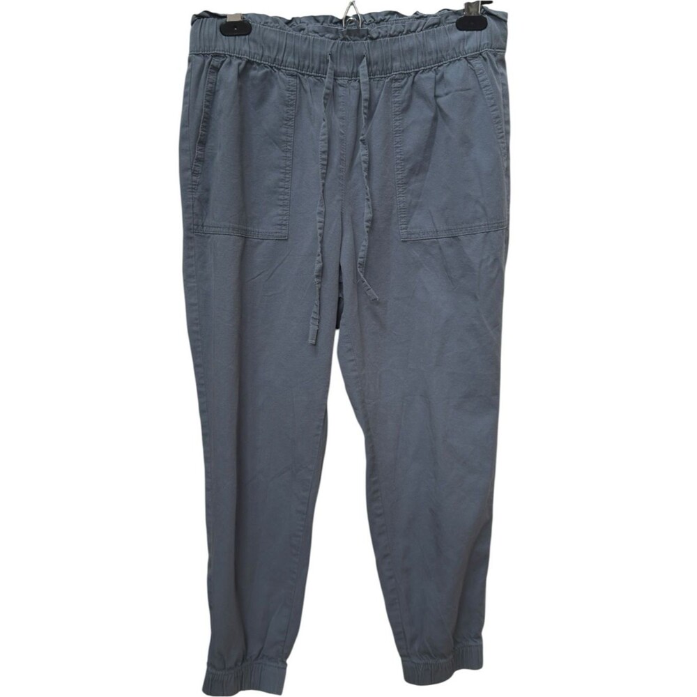 LOFT Outlet Gray Petite Utility Drawstring Jogger Pants. Medium Petite. MP.
